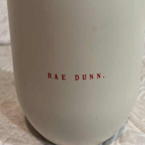 Rae Dunn Santa and Elf stemless wine glasses with lids - Picture 12 of 15